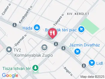 Mix-R Pizza - Zugló Budapest a térképen