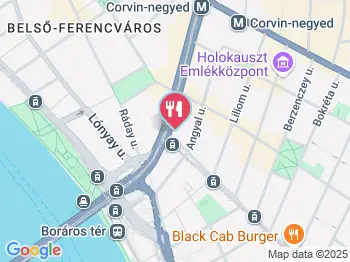 Mlinar Caffe - Ferenc körút Budapest a térképen