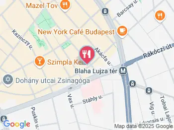 MM Cafe+Burger Budapest a térképen