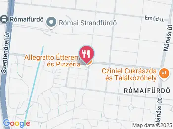 MOB Pizza - Monostori út Budapest a térképen