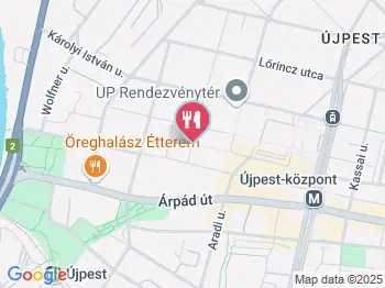 Móczár Cukrászda Budapest a térképen