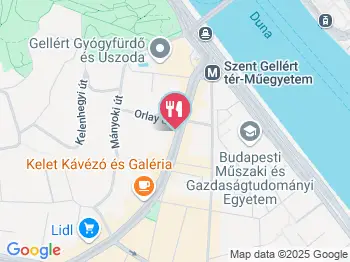 Moha Café Budapest a térképen