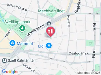 Móka Kávézó Budapest a térképen