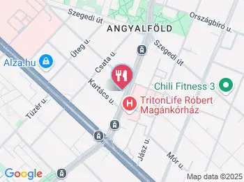 Móka Mokka Fagyizó Budapest a térképen