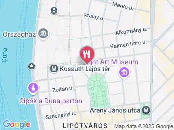 Mokka Cukka Budapest a térképen