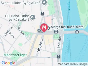 Mokka Presszó - Margit körút Budapest a térképen