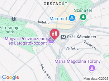 Mókusch Café & Deli Budapest a térképen