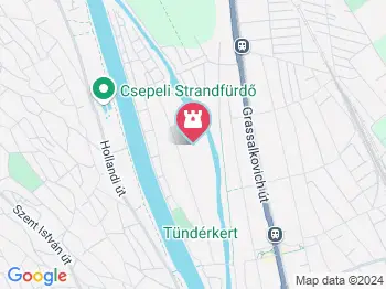 Molnár-sziget Budapest a térképen