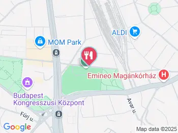 MOM Café Budapest a térképen