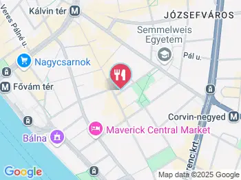 Momenti Bistro Budapest a térképen