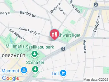 Mon Amie Kávézó, Cukrászda & Borbár Budapest a térképen