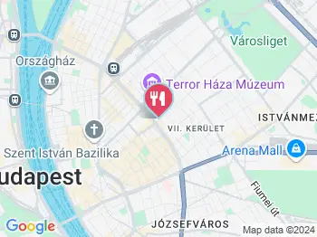 Mon Petit Dessert Boutique Budapest a térképen