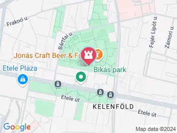 Monda Budapest a térképen