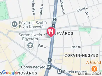 Mongol Jurta Budapest a térképen