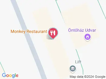 Monkey Bistro Budapest a térképen