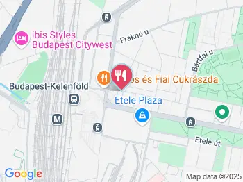 Montázs Art Café Budapest a térképen