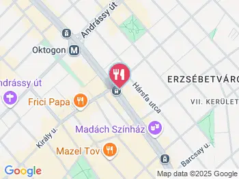 Monyo Grand Budapest a térképen