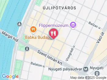 Mosselen Étterem Budapest a térképen