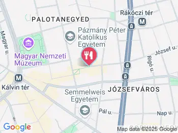 Moto Pizza Mikszáth Budapest a térképen