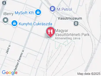 Mozdonykürtös - Magyar Vasúttörténeti Park Budapest a térképen