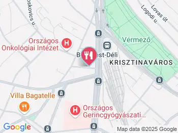 Mozigépész Söröző Budapest a térképen