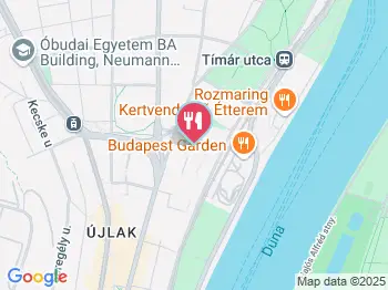 Mr. Masala Budapest a térképen