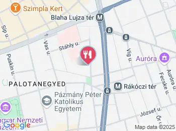 Muki Cukrászda Budapest a térképen