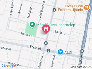 Multipláza Irodaház étterme Budapest a térképen