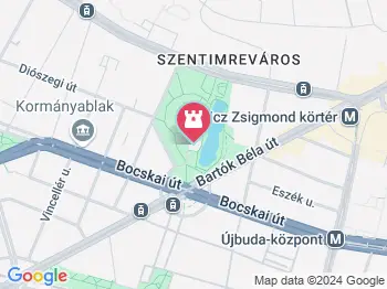 Munkás lány Budapest a térképen