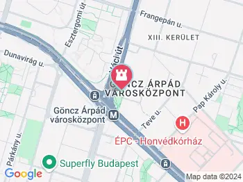 Munkások Budapest a térképen