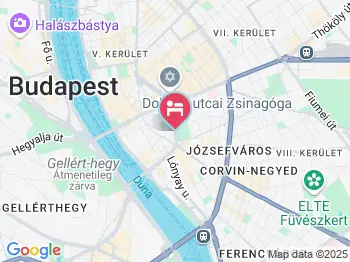 Museum View Apartment Budapest a térképen