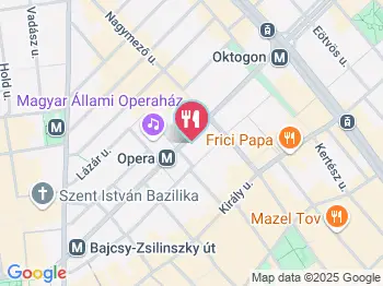 Művész Kávéház & Cukrászda Budapest a térképen