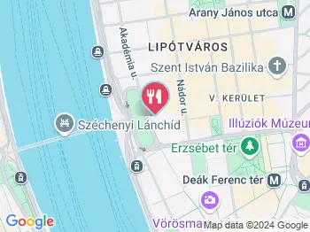 Múzsa Bar Budapest a térképen