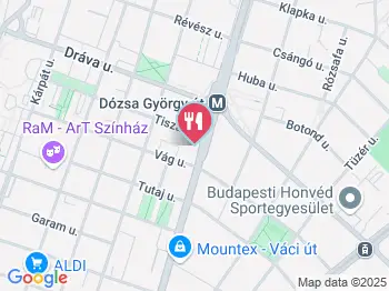 MyCanteen Önkiszolgáló Étterem - Váci út Budapest a térképen