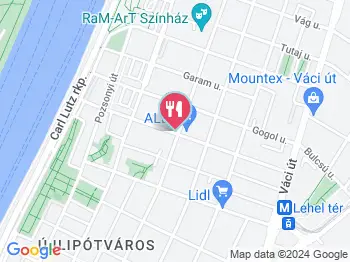 Broadcafe Budapest a térképen