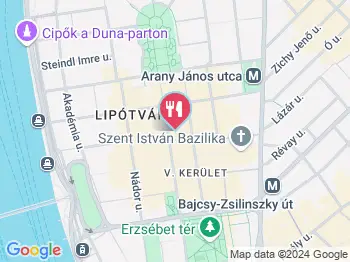 Mylow Bistro Budapest a térképen