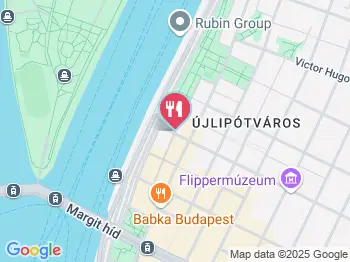 N'iceRoll Budapest a térképen