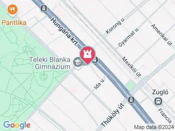 Nádor-terem Budapest a térképen