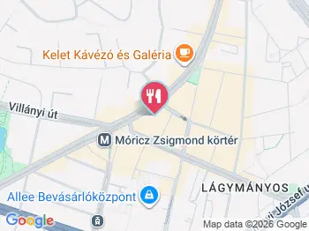 Nagomi Budapest a térképen