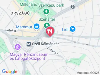 Nagyi Palacsintázója - Hattyú utca Budapest a térképen