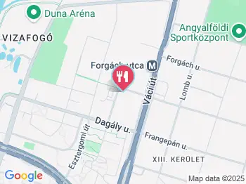 NANA Kávézó Budapest a térképen