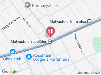 Nándi Konyhája Budapest a térképen