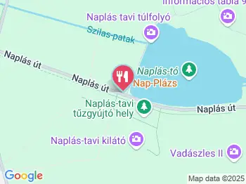 Nap-Plázs Budapest a térképen