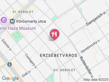 Napfényes Étterem & Pizzéria Budapest a térképen