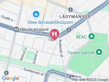 Napközi Bisztró Budapest a térképen