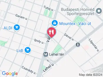 Napocska Kávézó Budapest a térképen