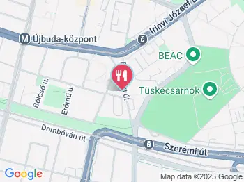 Napsugár Kínai Étterem Budapest a térképen