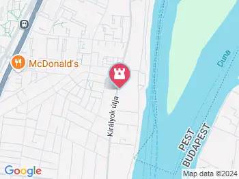 Naturelle SUP túra Budapest a térképen