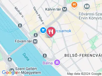 NaTuri Café & Deli Budapest a térképen