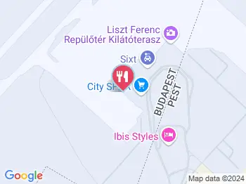 Negroni Budapest a térképen